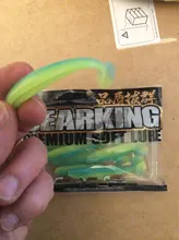 Soft Lures Baits Wobblers BEARKING Artificial 100mm Silicone 50mm 75mm EZ Double-Color