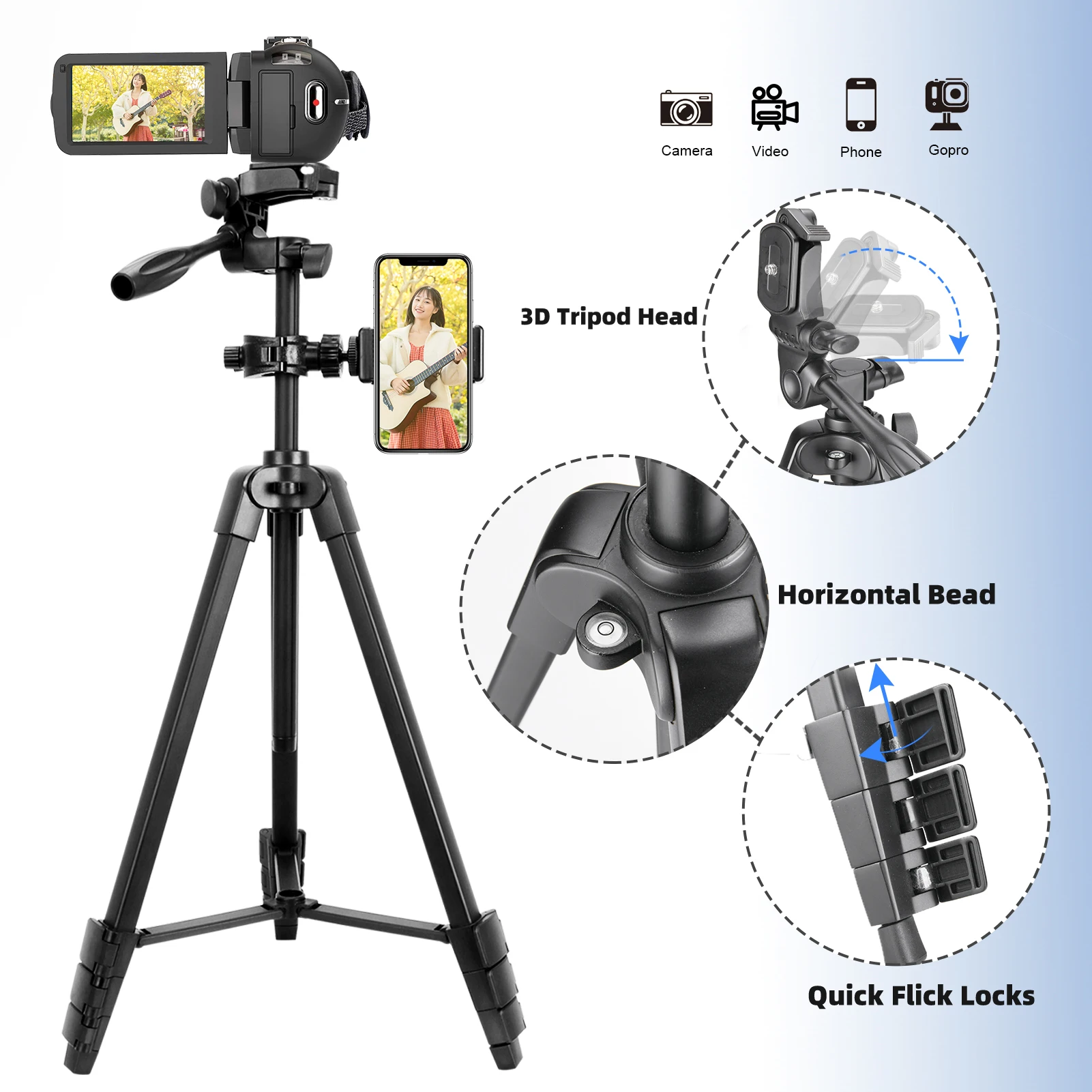 Camera Accessories Tripod For Mobile Photography Universal