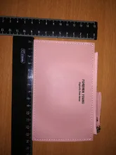 Tarjetero de PU con cremallera para hombre y mujer, tarjetero de Color puro con cremallera para tarjetas de identificación, Tarjeta De Nombre, regalo de vacaciones