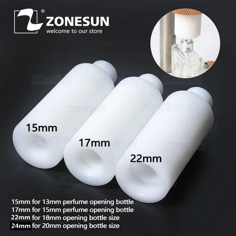 ZONESUN 15/17/22mm Collar Ring For Manual Perfume Bottle Crimping Machine Capping Bottles Sprayer | Бытовая техника