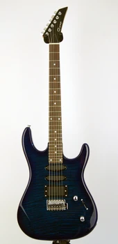 

E223stb electric guitar, blue, Caraya