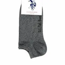 U.S. POLO ASSN. Тонкие мужские темно-синие носки