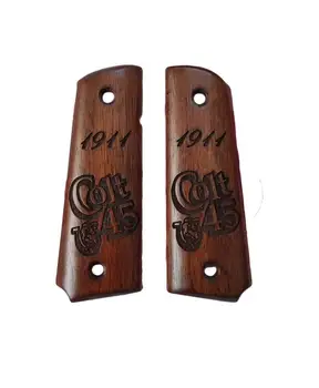 

Colt Edition 1911 Custom Laser Cut Wood Inlay Grips Mod.11