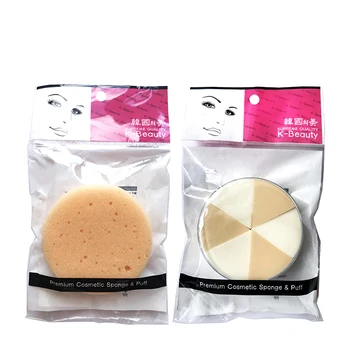 

Set of sponge for the face K-beauty "scrub" + sponge in the case (6 segments)