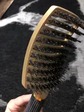 Hair-Brush Massage-Comb Salon Hairdressing-Styling-Tools Detangle Curly Girls Women Wet