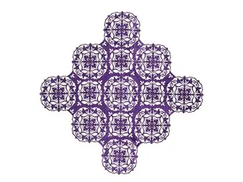 

Luxury Star Velvet Salon Kit 5 Piece Purple