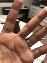 FFLACELL 2020 nueva moda Metal Cruz estilo Punk de una pieza cadena anillo abierto hombres y mujeres regalo de joyas de fiesta