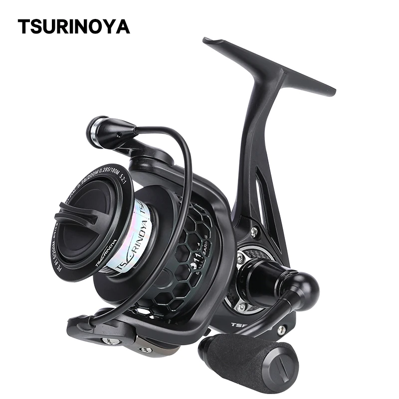 Катушка для спиннинга TSURINOYA TSP 3000 цельнометаллическая антикоррозийная длинное