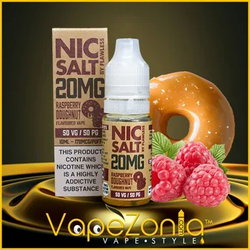 

Nic Salt Flawless RASPBERRY DOUGHNUT 10 ml