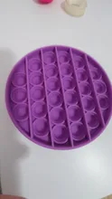Juguetes anti estrés burbujas estallar juego Push Fidget sensorial juguetes adultos niños punk juguetes de silicona autismo necesidades especiales