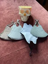 Mascarilla Vintage lavable ajustable, mascarilla facial de algodón y lino a prueba de viento, máscaras para exterior, mondkapjes wasbaar