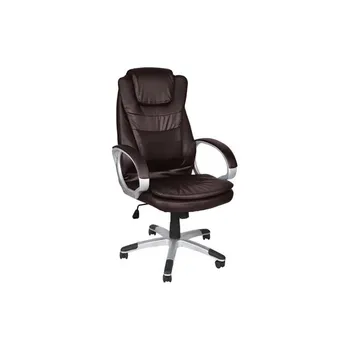 

Chair office chair executive chair professional swivel faux leather White Black Brown up 130 kg charge 2731