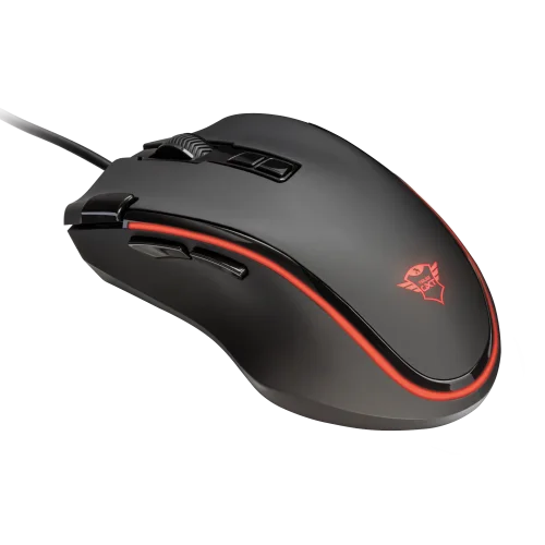 Игровая проводная мышь 21789 Trust GXT 188 LABAN RGB до 15000 dpi 5 профилей