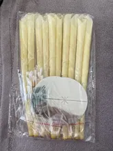 Velas de oídos para la eliminación de cera de los oídos, vela cónica de relajación Natural, propóleos, fragancia de terapia de Indiana, 10 Uds.