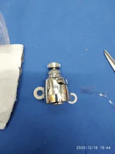 Kitchen Faucet Nozzle Sprayer Shower WATER-ROTATABLE-FILTER Stainless-Steel Splash-Proof