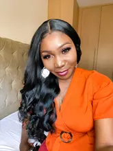 Que es una Peluca de la onda larga del cuerpo negro peluca pelucas sintéticas para mujeres negras medio marrón rojo rosa púrpura cabellos de Cosplay