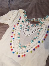 Beach-Dress Swimwear Cover-Up Open-Back Summer Solid-Robe De-Plage Sexy Kakaforsa Cotton