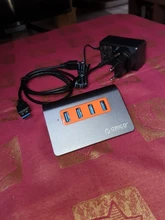 Splitter Power-Adapter Gen2-Hub ORICO USB3.1 Aluminum Super-Speed Samsung 10gbps 