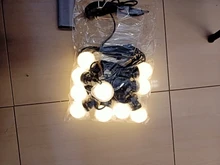 Bulb-String-Lights Globe Garland Cafe-Decoration Christmas Holiday IP65 Outdoor Waterproof