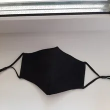 Mascarilla gruesa de invierno para adultos, máscara facial reutilizable, ajustable, a prueba de viento, de doble capa