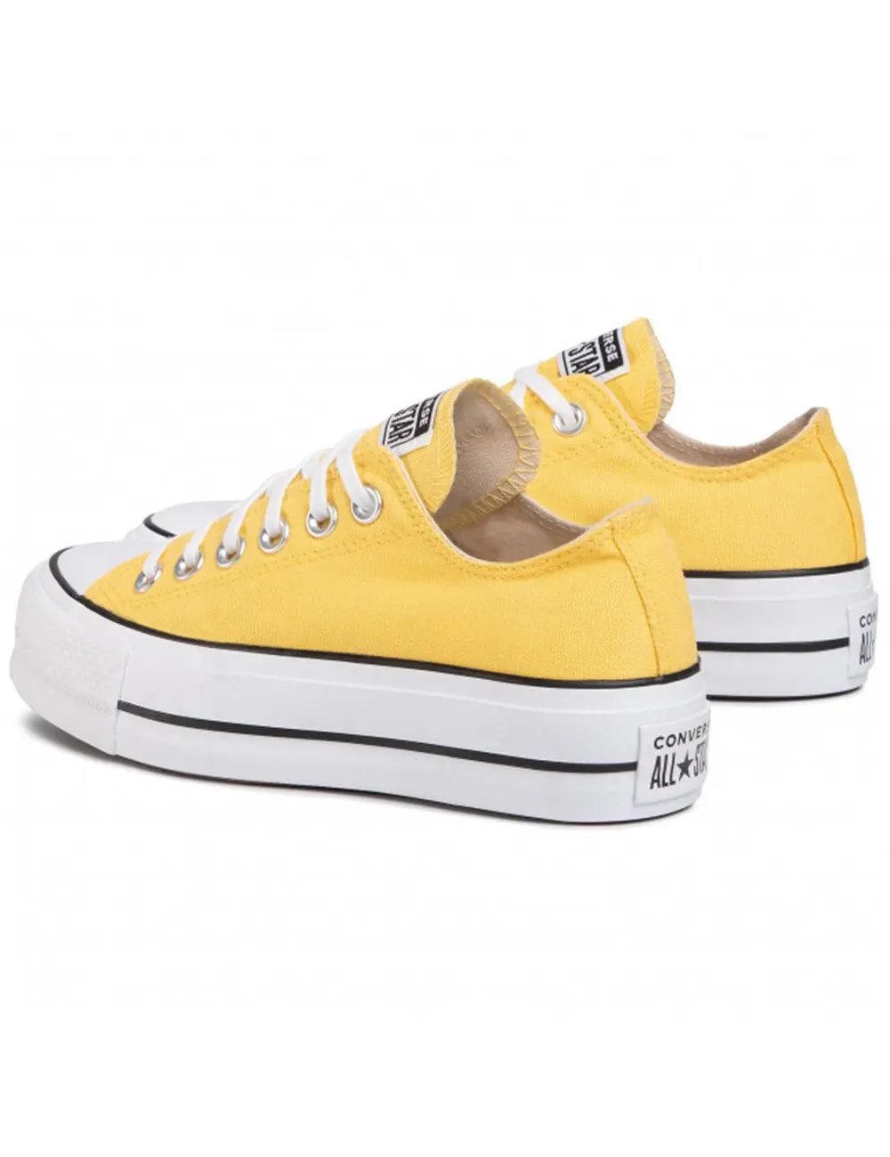 pastel yellow trainers