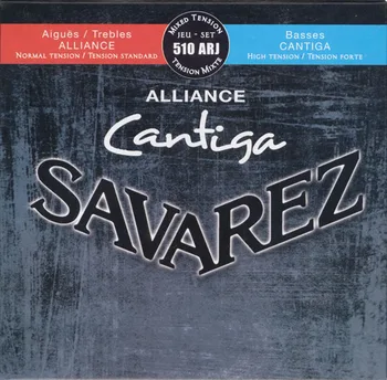 

510arj alliance cantiga string kit for classical guitar Savarez