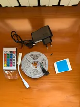 Tape Ribbon Led-Lights Light-2-30m Christmas Rgb Smd5050 Bluetooth Waterproof Flexible