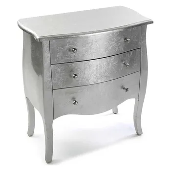 

Chest of drawers Cagliari Wood (38 x 76 x 72 cm) Silver