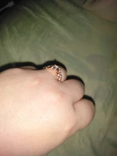 Vienkim 1PC cristal popular plateado mujeres de anillos de compromiso de circón cúbico elegante blanco rosa de oro anillo tamaño 6 7 8 9