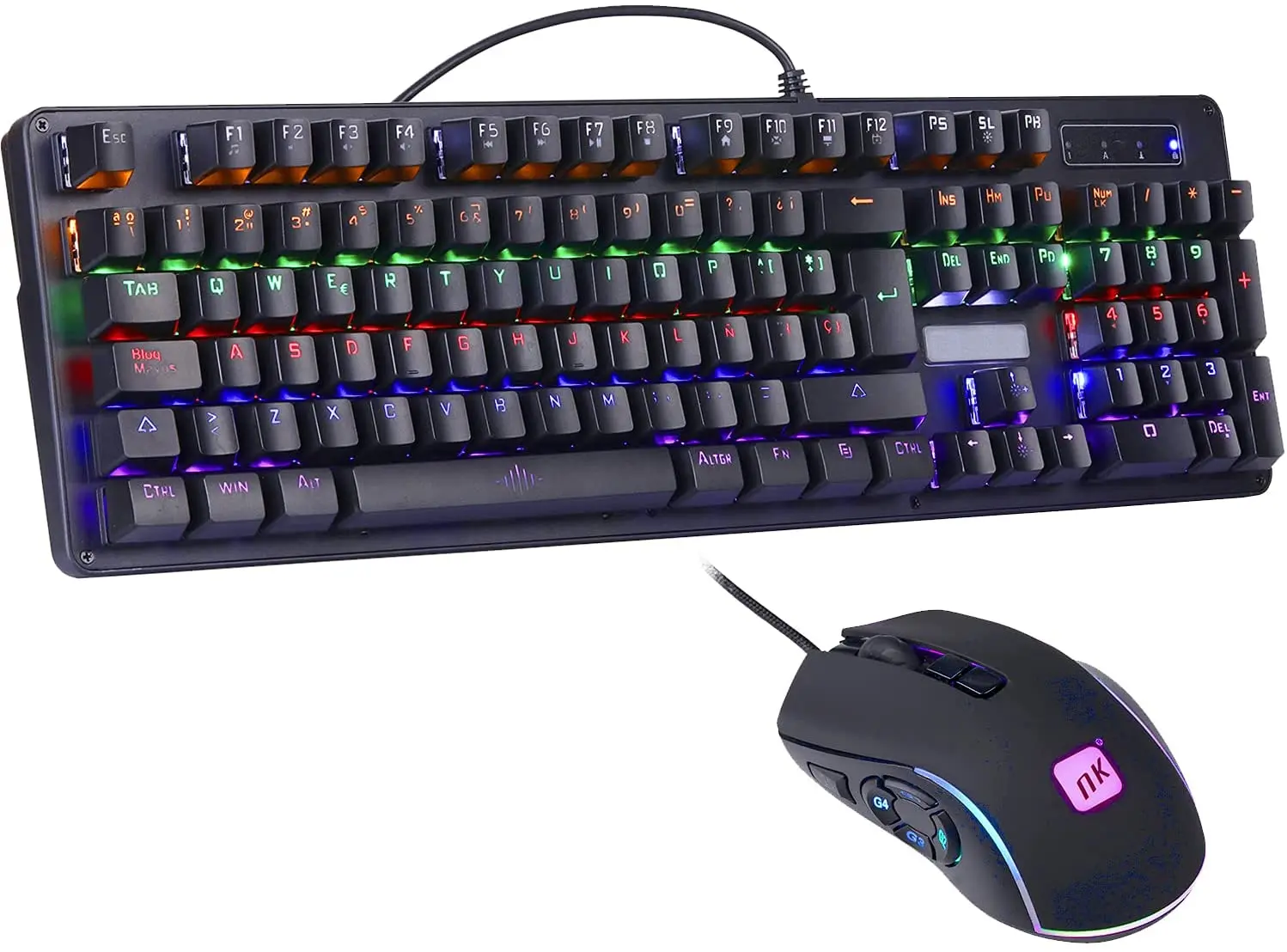 NKOnyxGamingPackV2mechanicalkeyboardRGBGamersPCprogrammable