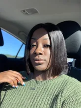 Luvin-mechones de cabello humano postizo brasileño, extensiones de cabello humano liso con cierre frontal de encaje 4X4