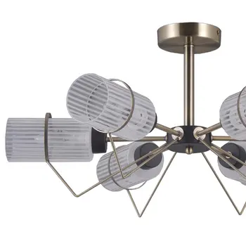 

Ceiling interior chandelier Seli in modern style, 60 W, E14, for 6 lamps