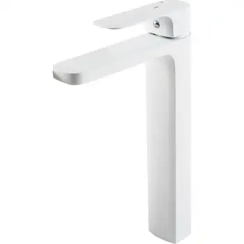 

Sensea remix single lever basin faucet with high excess color White
