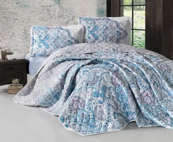 

Ranforce Multi Comfortable Double Bed Cover PALİZA TURQUOISE