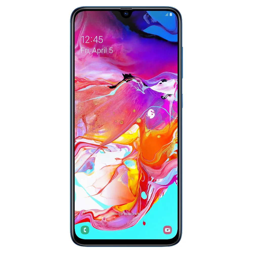 Смартфон Samsung Galaxy A70 128 ГБ, черный