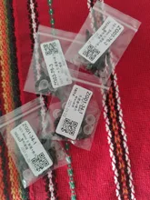 Lote de 10 unids/bolsa de tornillos y arandelas de plástico negro para ojos de juguete, cuentas de Ojos de seguridad con junta para muñecas de juguete DIY