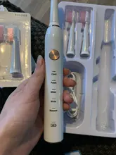 Timer Dental-Brush Sonic Teeth-Whitening Rechargeable Waterproof 5-Modes USB