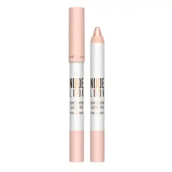 

Nude Look Highlighting Glow Pen Makeup Face Glow Liquid Highlighter Contouring Makeup Face Brightener Concealer Primer Cosmetics
