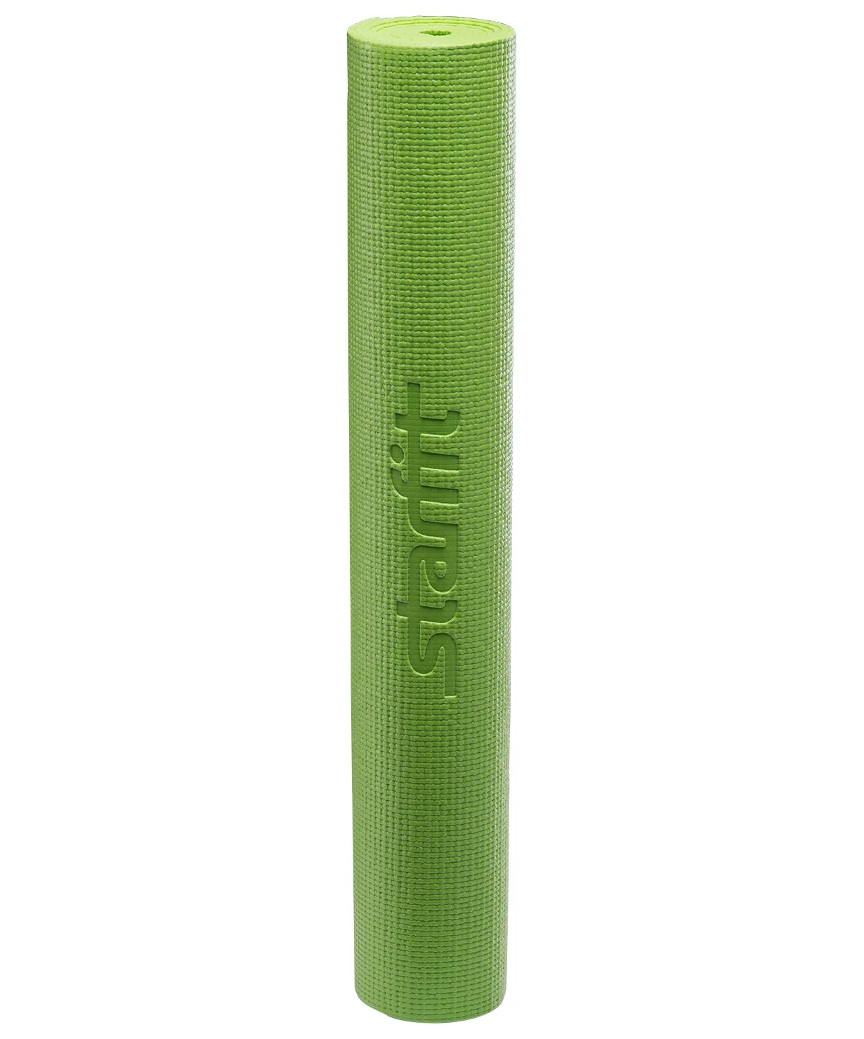 Коврик для йоги Starfit Fm-101, Pvc, 173x61x0,4 см, зеленый