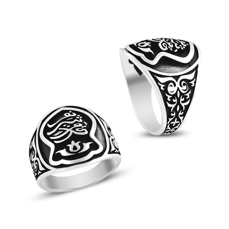 

925 Silver Classic Style Resurrection Ertugrul Rings