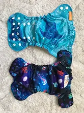 Diapers Happy-Flute Tiny Newborn-Baby Double-Gussets Bamboo Cotton Organic Reusable 10pcs