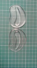Plantillas de Gel de silicona suave para mujer, ayuda para el metatarso, almohadillas para zapatos, ortopédicas, 1 par