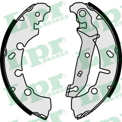 Колодки торм.бар.FORD FIESTA 1.25-1.8D 95-/FUSION 1.25-1.6D 00-/