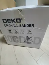 DEKO-lijadora de yeso DKWP180CD, 900W, con 6 hojas de papel de lija