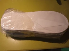 Zapatillas de viaje para Hotel para hombre y mujer, zapatos de uso doméstico, con punta cerrada esponjosa, desechables, Color sólido, 10 pares