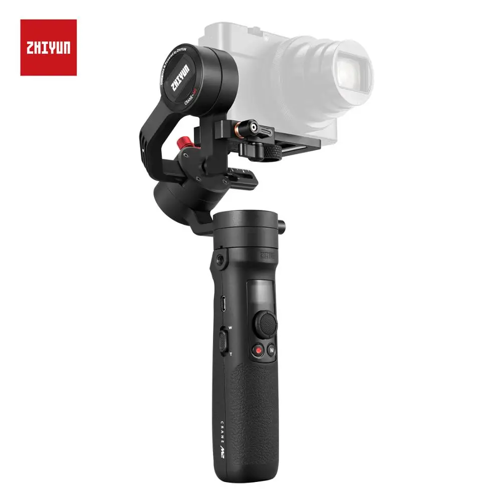 US $269.00 Zhiyun Crane M2 M 2 3Axis Stabilizer Gimbal For Phone Gopro Hero 7 6 5 Sony A6400 A6500 RX0 RX100 Canon M50 M100 M6 M5 G7X II