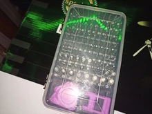 KINDLOV-Juego de destornilladores 115 en 1, Kit de herramientas de reparación de precisión, Juego de puntas de destornillador hexagonales magnéticas Torx para reparación de teléfono y PC