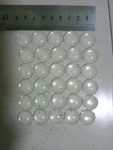 Aclovex-cabujón de cristal transparente para fabricación de joyas, cabujones redondos con parte trasera plana de 12mm, 20mm y 25mm, 1 paquete