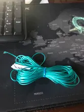 10 metros/lote 1,0mm cordón encerado hilo cadena Correa collar de cuerda de para fabricación de joyería DIY collar de pulsera