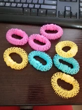 Peluquería magia rizador de pelo rizos en espiral de Donuts Curl Herramienta de Peinado accesorios para el cabello hágalo usted mismo 8 Uds 7cm * 6 cm